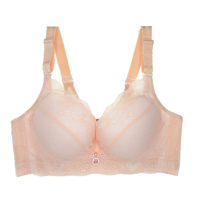 💥FallSweet Padded Push Up Lace Bras for Women Comfort Floral🌸